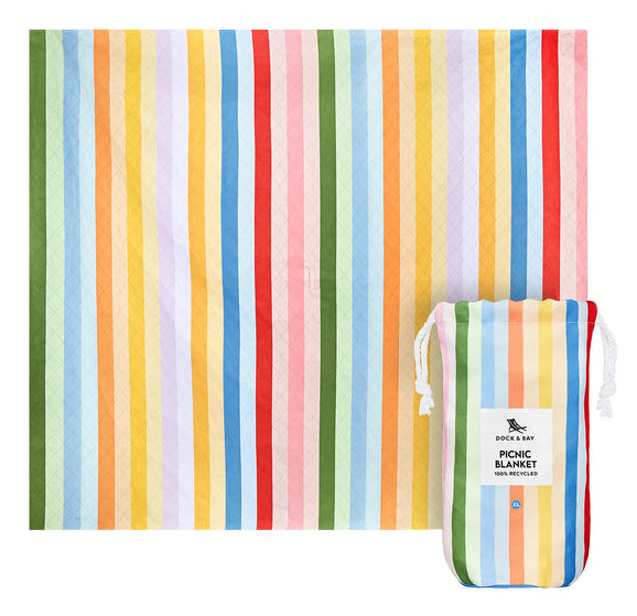Dock & Bay Wohndecke – Polyester, Mehrfarbig – 170 × 240 cm