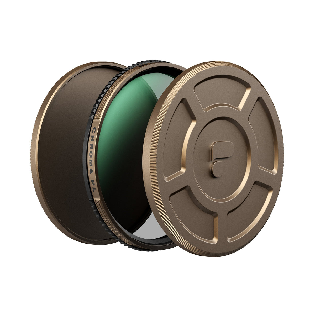 PolarPro 135 Serie Chroma CP Polarisationsfilter 77 mm – Gold – mit Tasche
