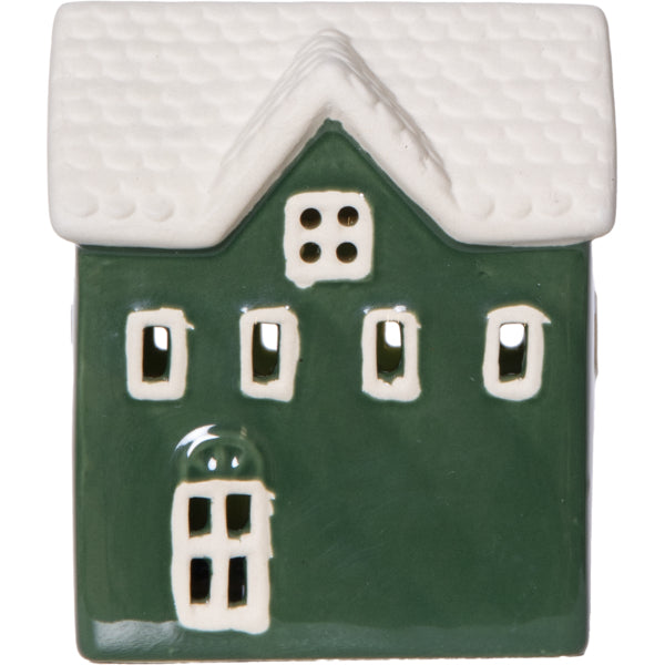 Star Trading Tischdekoration – 19 × 15 × 7 cm – LED, batteriebetrieben, Timer – Grün, 2-teilig