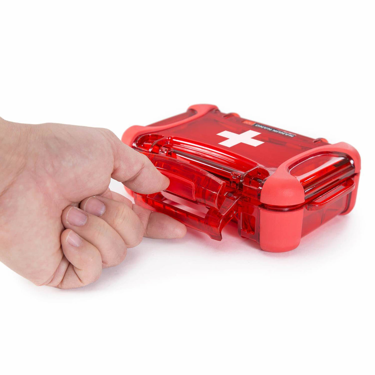 Nanuk Nano Case 320 – Nano Case 320, Erste Hilfe, leer, Rot, Weiss