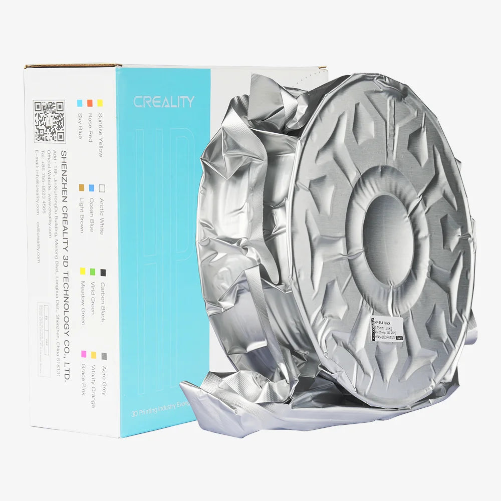Creality 3D-Drucker-Filament ASA 1,75 mm Schwarz, 1 kg