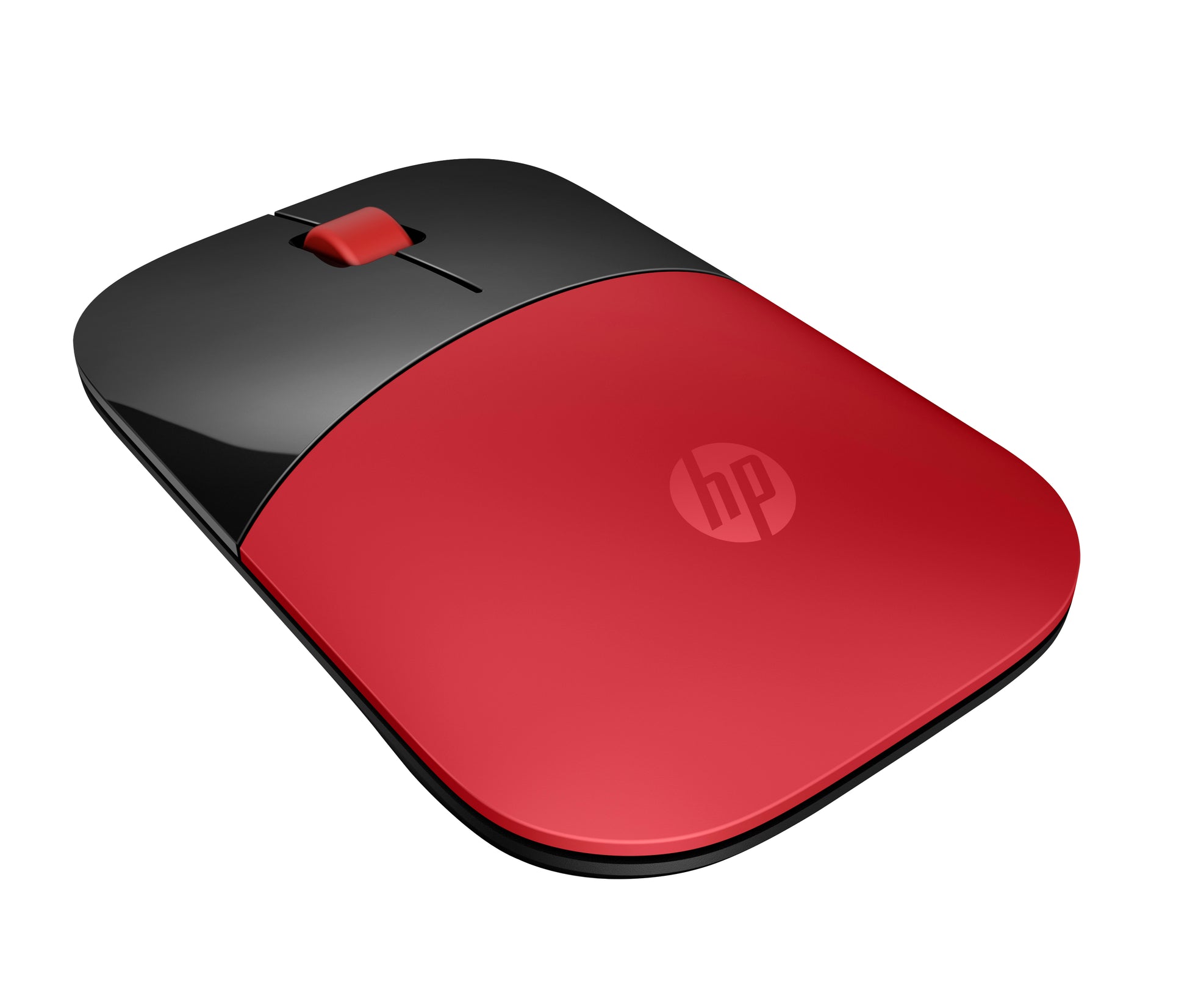 HP Z3700 – Maus – Kabellos (2,4 GHz), 1200 DPI, beidhändig, Rot