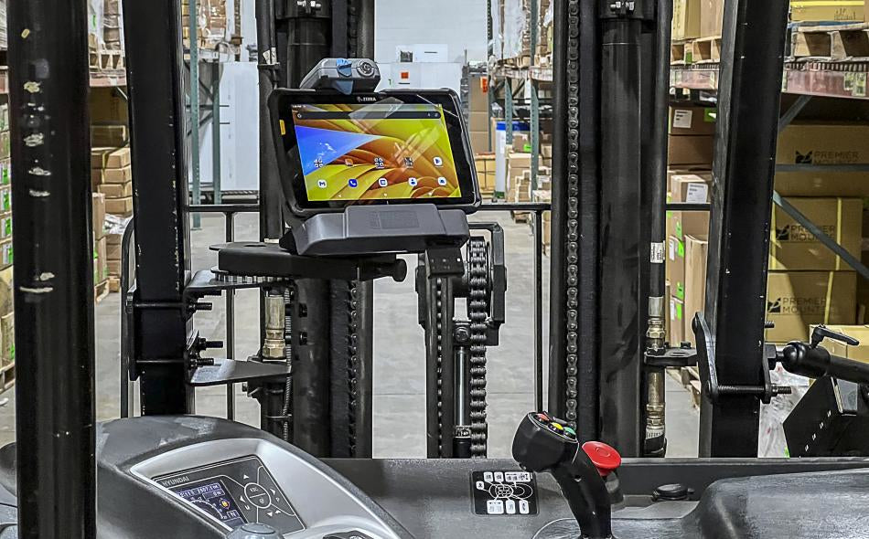 Gamber-Johnson ET4X Docking-Station – für Zebra ET4X, für Tablets bis 8"