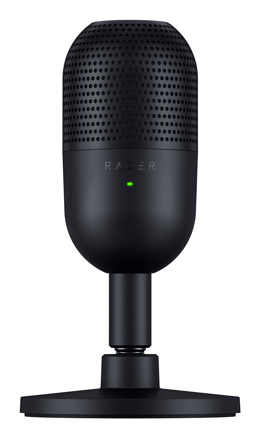 Razer Seiren V3 Mini – Tischmikrofon – USB-C, Superniere, 24 Bit/96 kHz – Schwarz