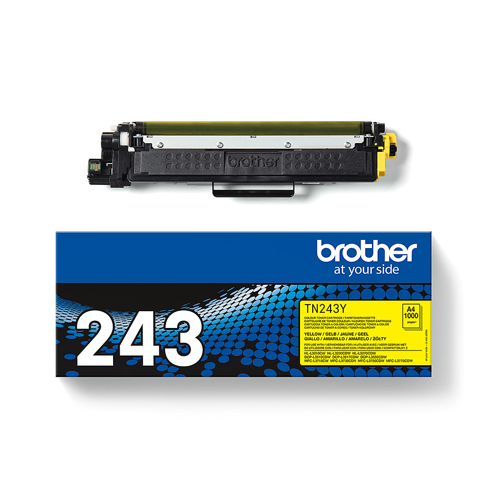 Brother Toner – Gelb, 1000 Seiten