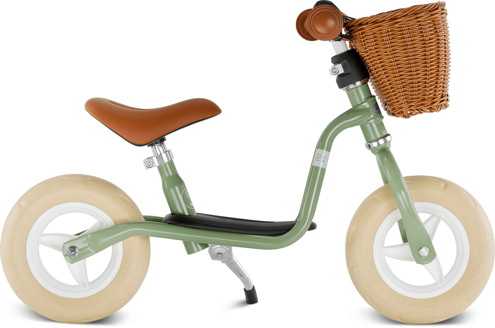 Puky LR M Classic Laufrad – Schrittlänge 30–43 cm, Sitz min. 30 cm – ab 2 J. – Aluminium, grün