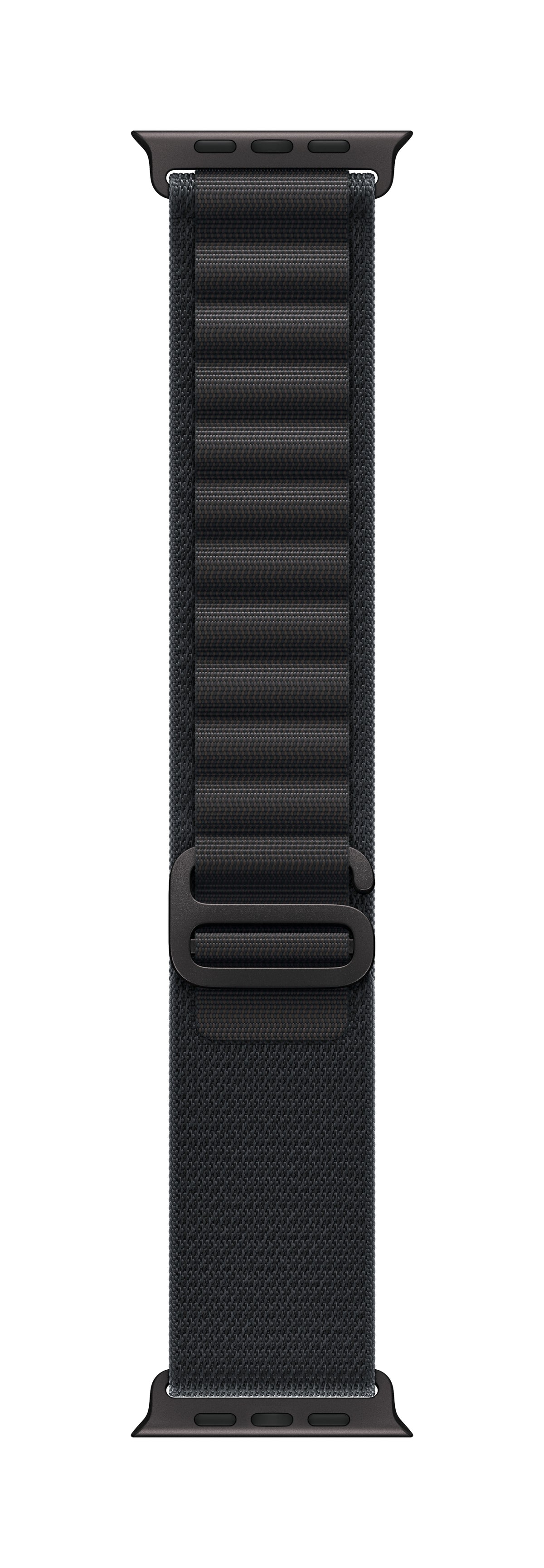 Apple Alpine Loop – Titan, Schwarz, S, für Apple Watch