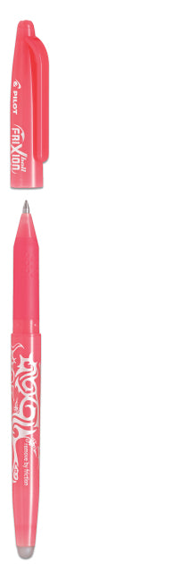 Pilot FriXion Ball Gelschreiber – korallenrosa, 0,7 mm, radierbar, Kappe, nachfüllbar