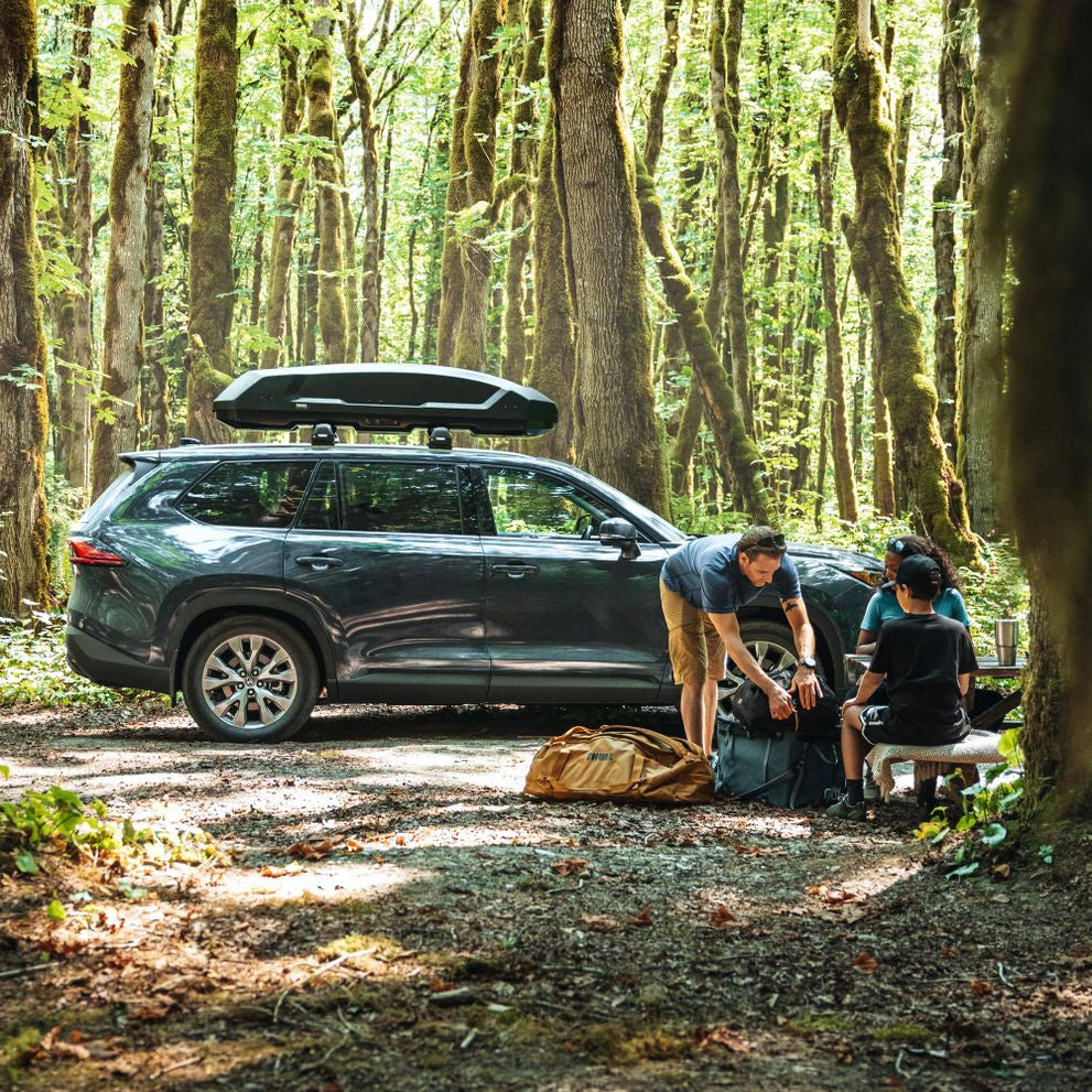 Thule Harte Dachbox Force 3 XL – 500 l, max. Traglast 75 kg, 870×470×2150 mm – schwarz