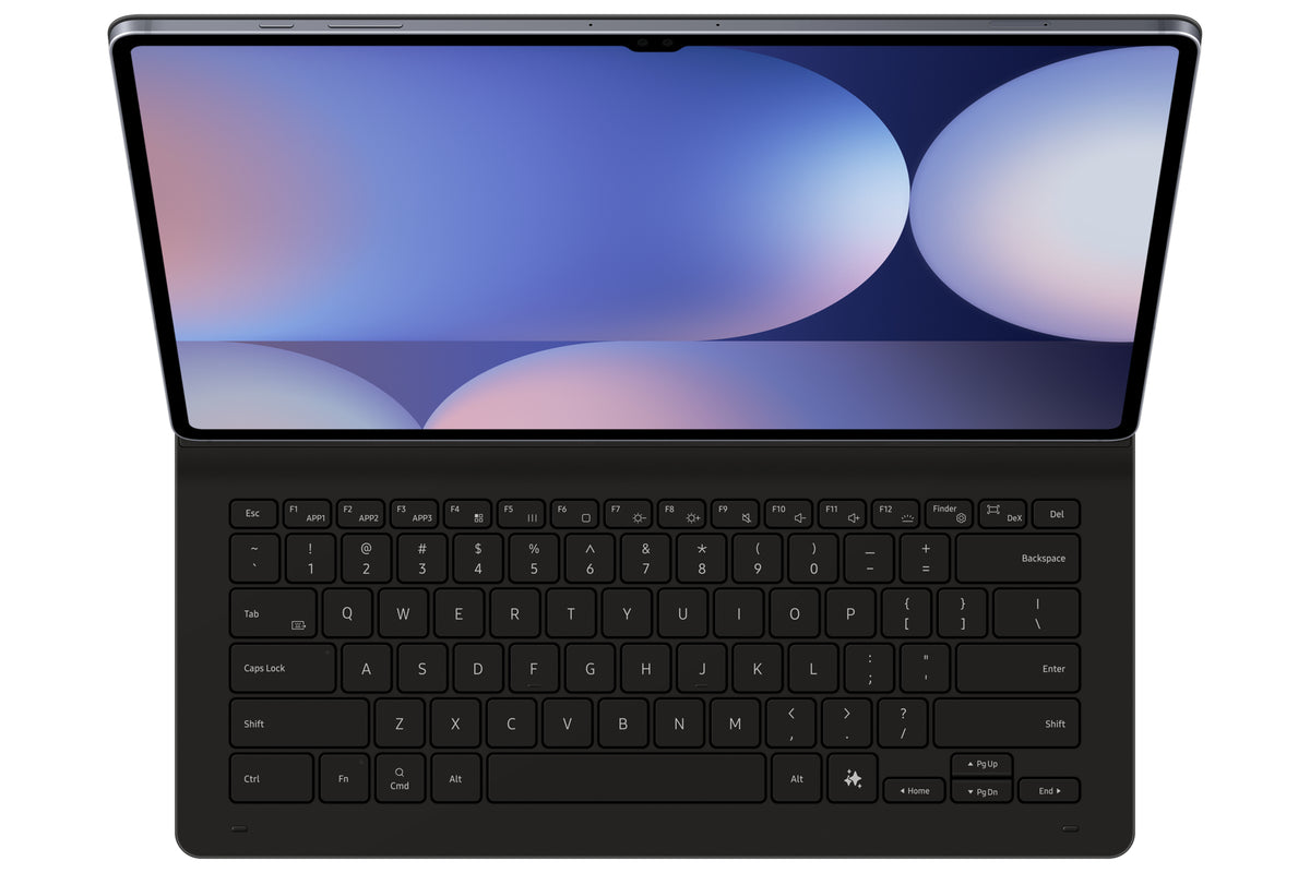 Samsung Tastatur-Case für Galaxy Tab S9/S10 Ultra – Smart Connector, mit Trackpad, Stifthalter – Schwarz