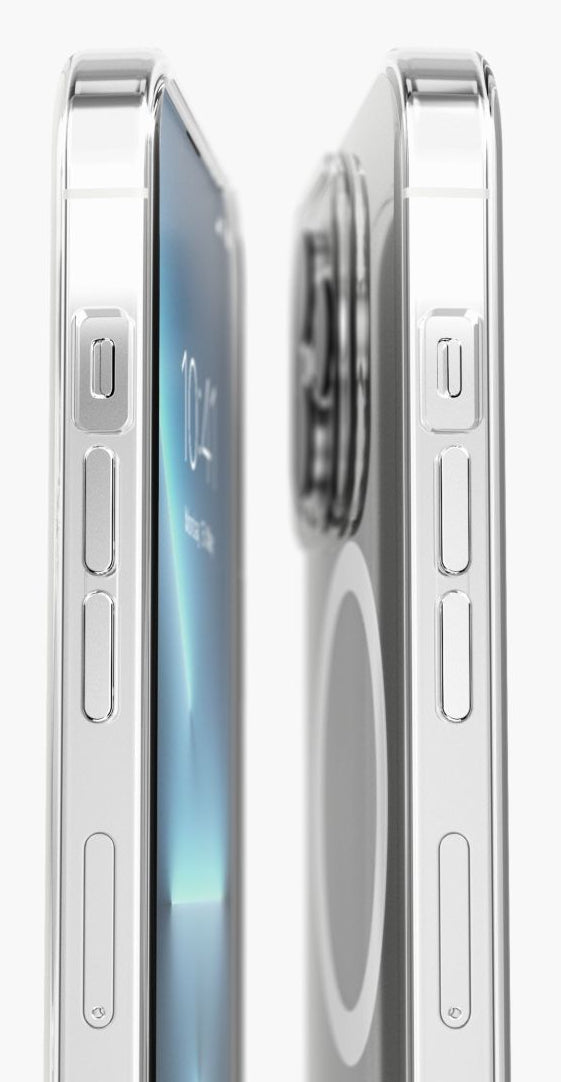 Vonmählen Backcover – für Apple iPhone 15 Plus – transparent – PC, MagSafe-kompatibel