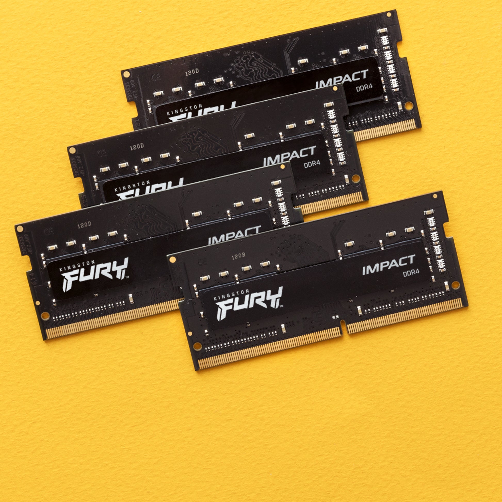 Kingston Technology Kingston FURY Impact – Arbeitsspeicher – 16 GB (2×8 GB) DDR4 3200 MT/s CL20 SODIMM, 260‑pin, 1,2 V