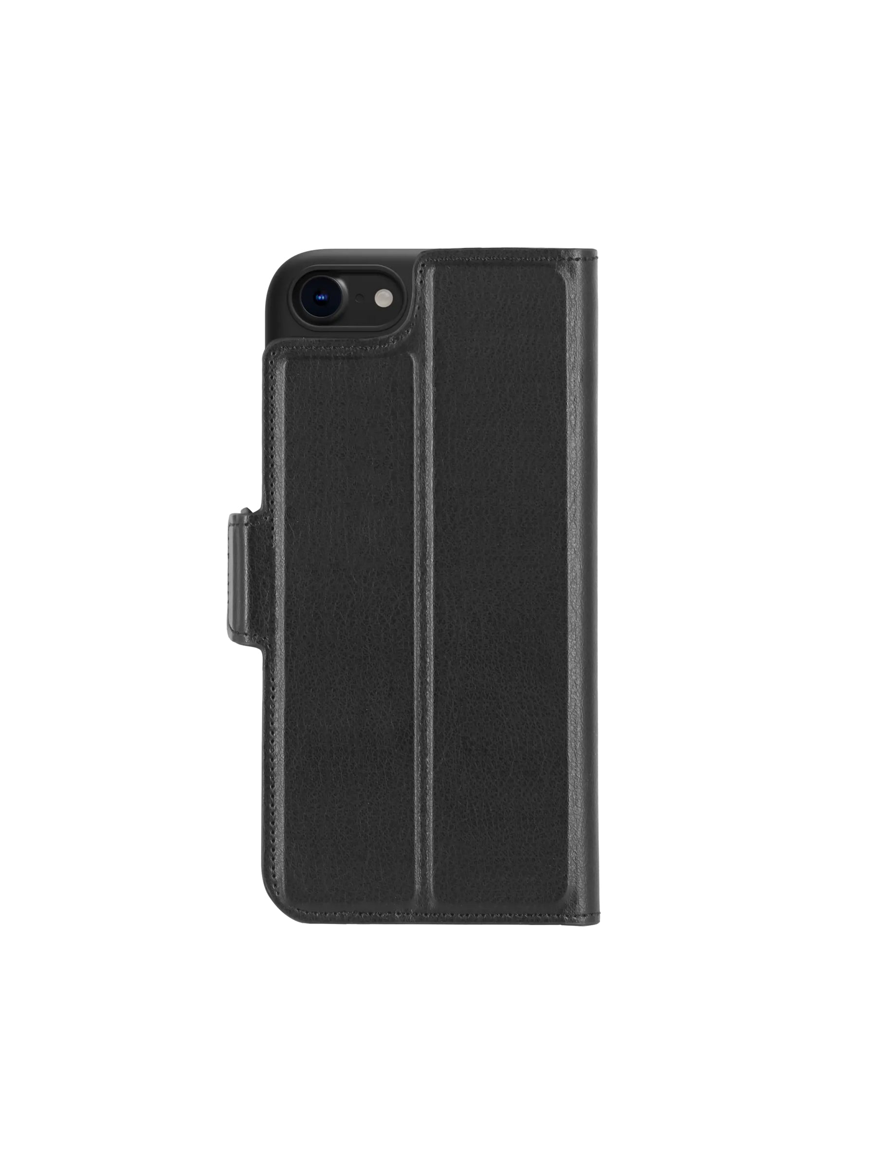 dbramante1928 Oslo Pro Wallethülle – für Apple iPhone SE/8/7, 3 Kartenfächer, Leder+Kunststoff, schwarz