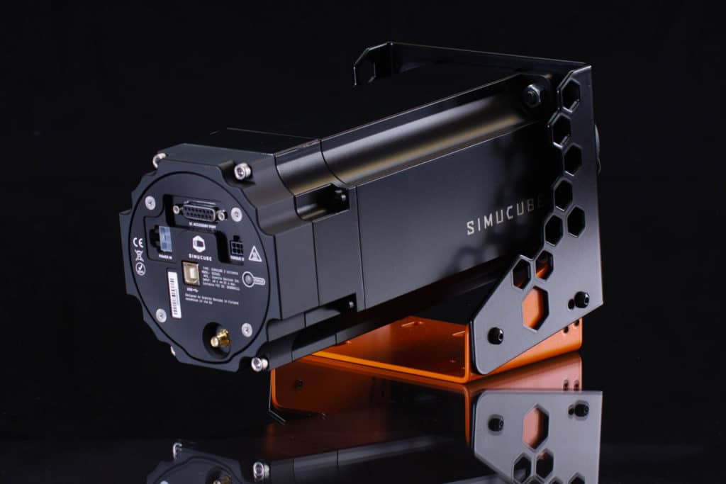 SIMUCUBE SCMOUNT – Montageset – für Simucube 2 & Simucube 3, Stahl, Schwarz, Orange