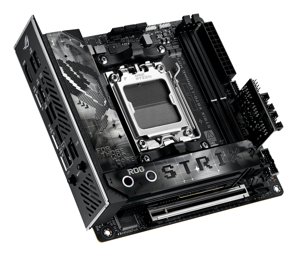 ASUS ROG STRIX X870-I GAMING – Mainboard – Sockel AM5, AMD X870, mini-ITX, DDR5