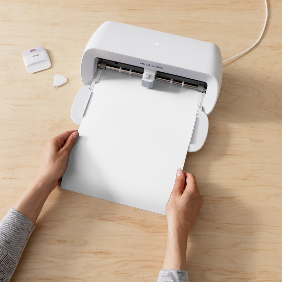 Cricut Vinylfolie matt – weiss – 24,1 × 91 cm – für JOY Xtra Schneideplotter