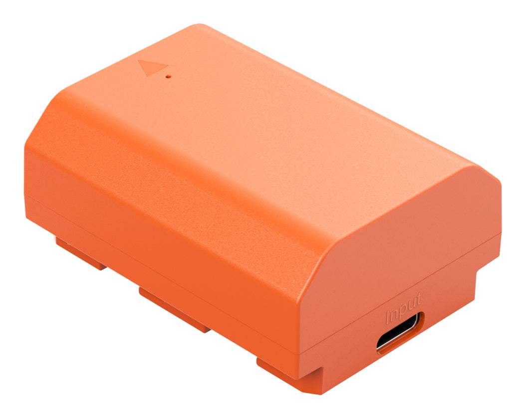 SmallRig NP-FZ100 Akku – 2400 mAh (17,28 Wh, 7,2 V) – für FX3, α1, ZV-E1 und andere – Orange