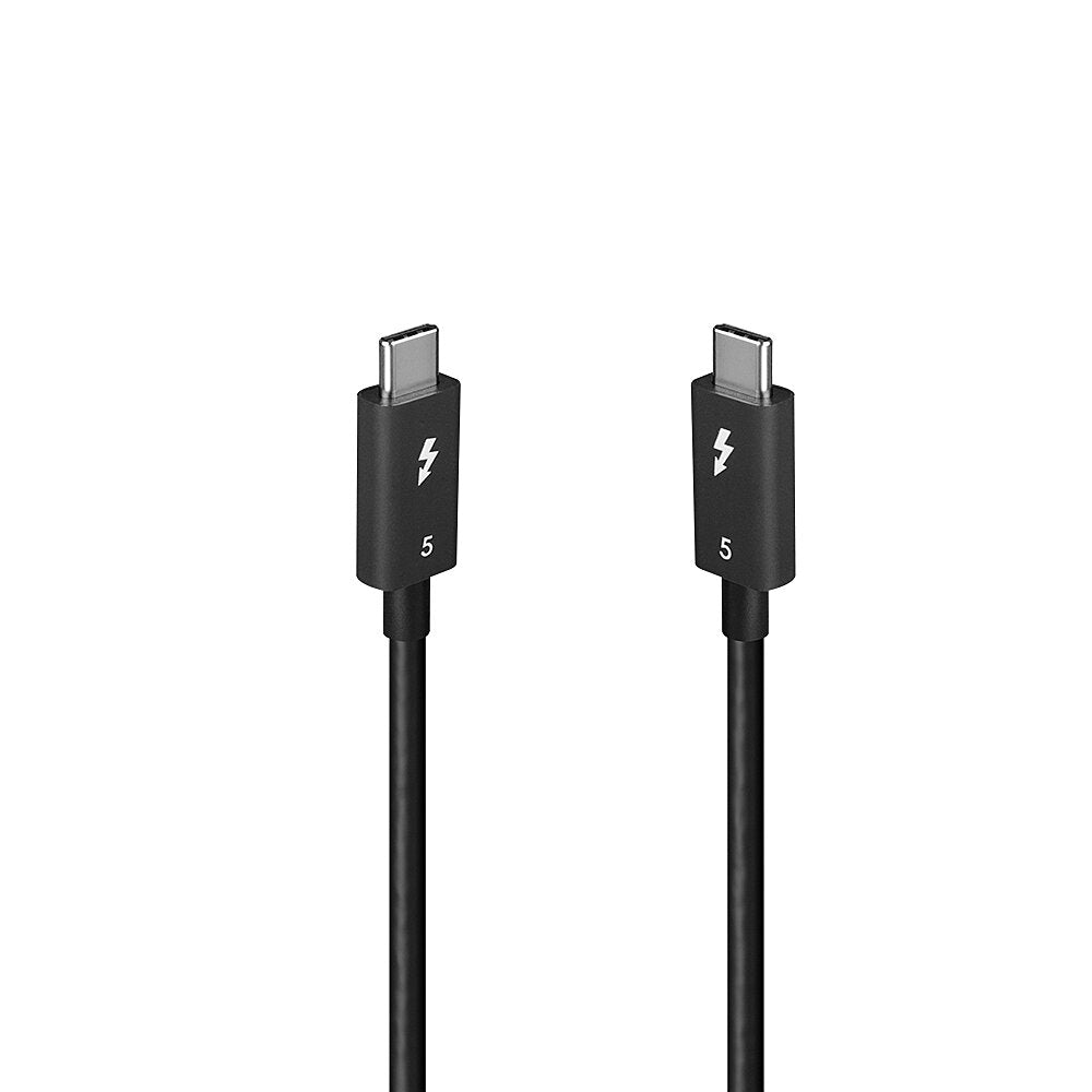 Lindy Thunderbolt 5 (USB-C) Kabel – 80 Gbit/s – 1 m – Schwarz