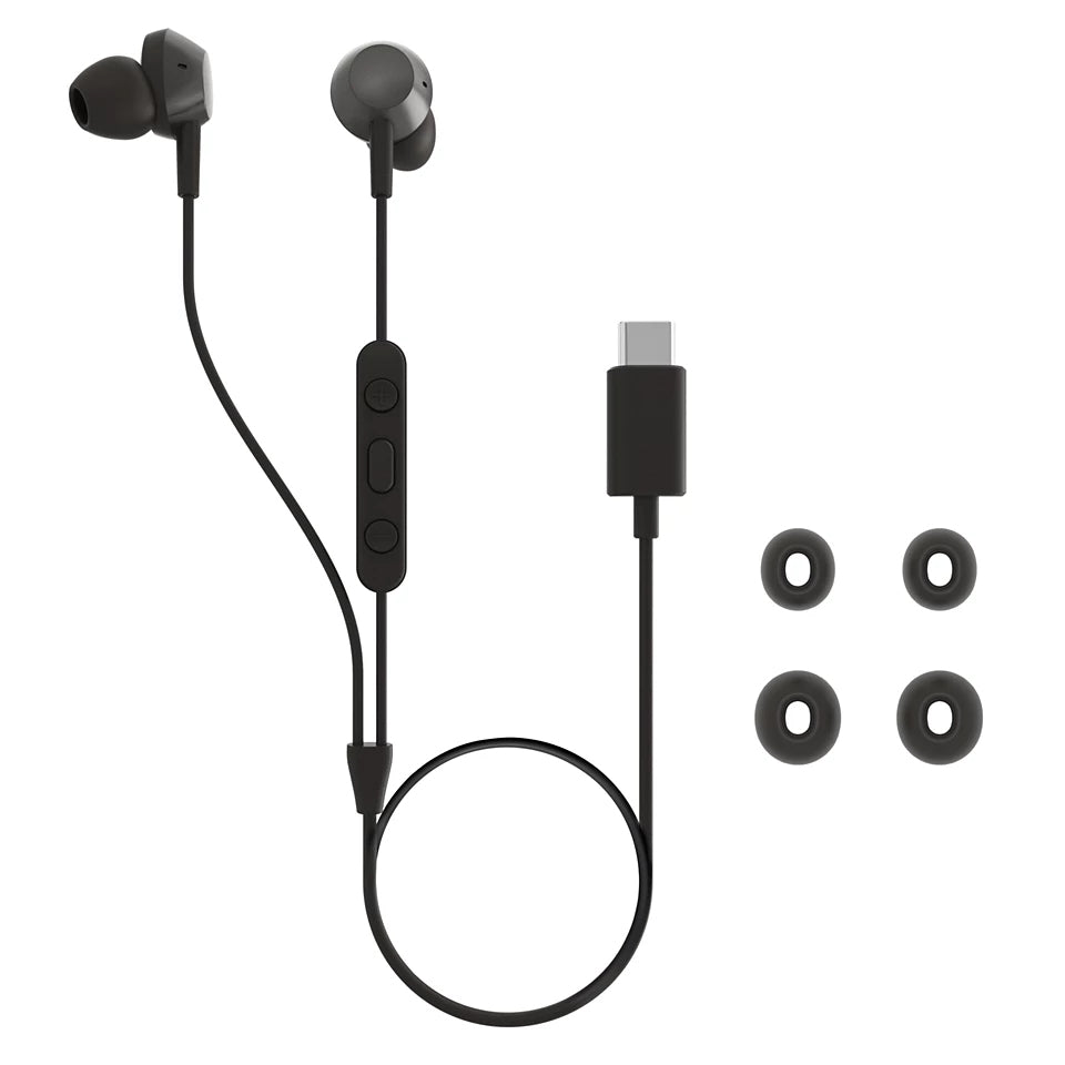 Philips TAE5008BK/00 In-Ear Kopfhörer – Stereo, Kabel (USB-C), Schwarz