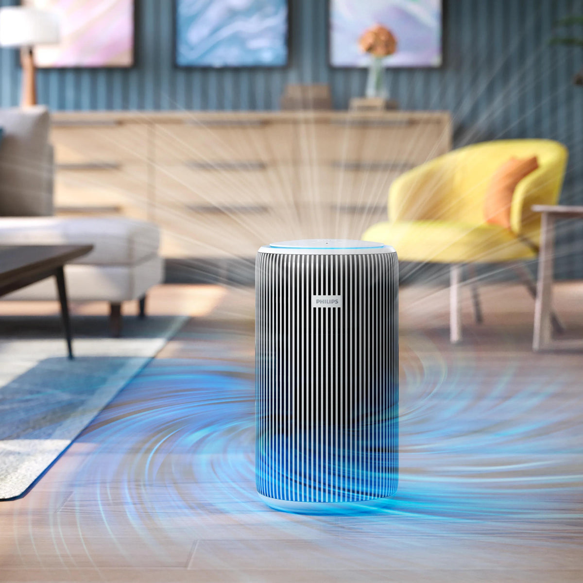 Philips Luftreiniger AC3220/10 – CADR 520 m³/h, bis 135 m², HEPA NanoProtect, WLAN, 48 dB