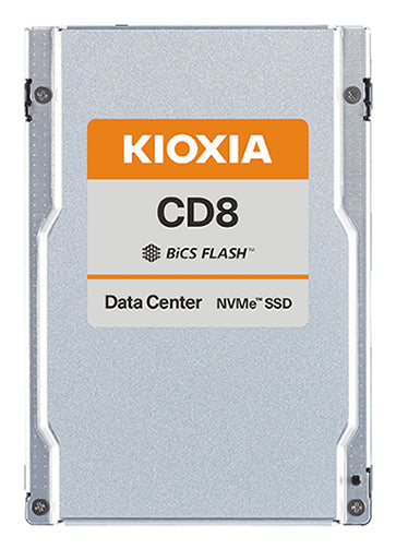 Kioxia CD8‑V 12,8 TB – 2,5" (15 mm) U.2 NVMe PCIe 4.0 x4