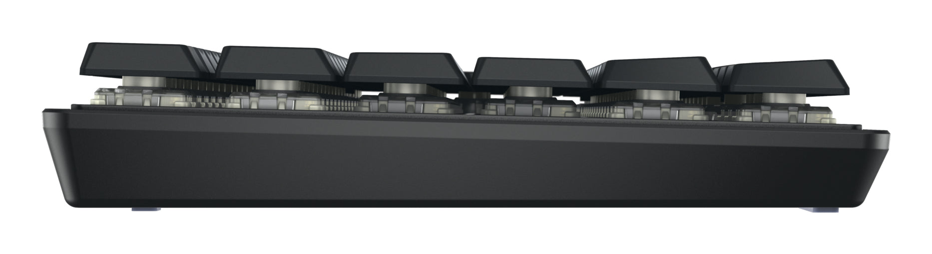 CHERRY KW 550 MX LP – Tastatur, kabelgebunden (USB-C), kabellos (Bluetooth), DE-Layout (DE) – für Windows