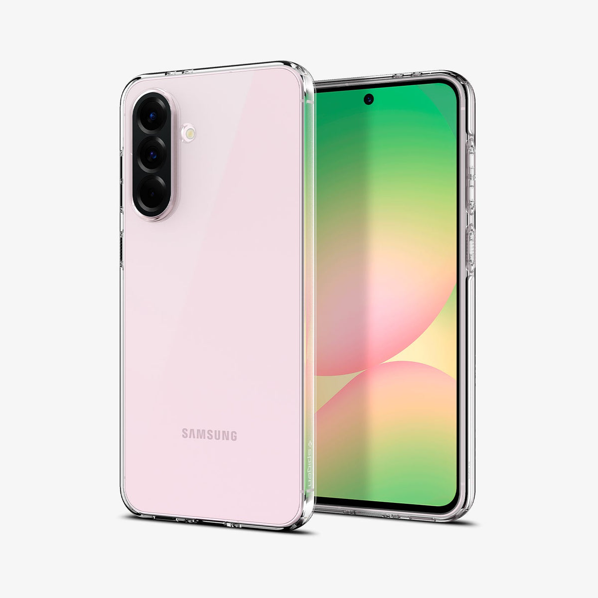 Spigen Liquid Crystal Backcover – für Samsung Galaxy A56 5G, TPU, Transparent, bis 1 m sturzsicher