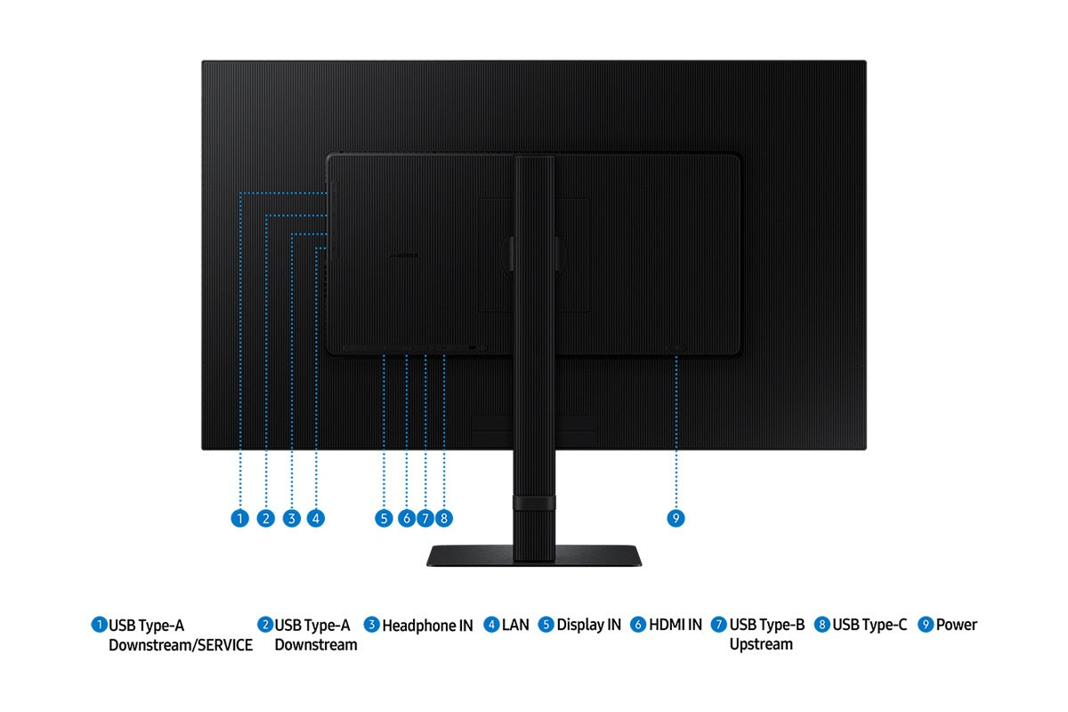 Samsung ViewFinity S80UD (LS32D800UAUXEN) – 32", 3840 × 2160 (4K), VA, USB-C 90 W, KVM, HDR10