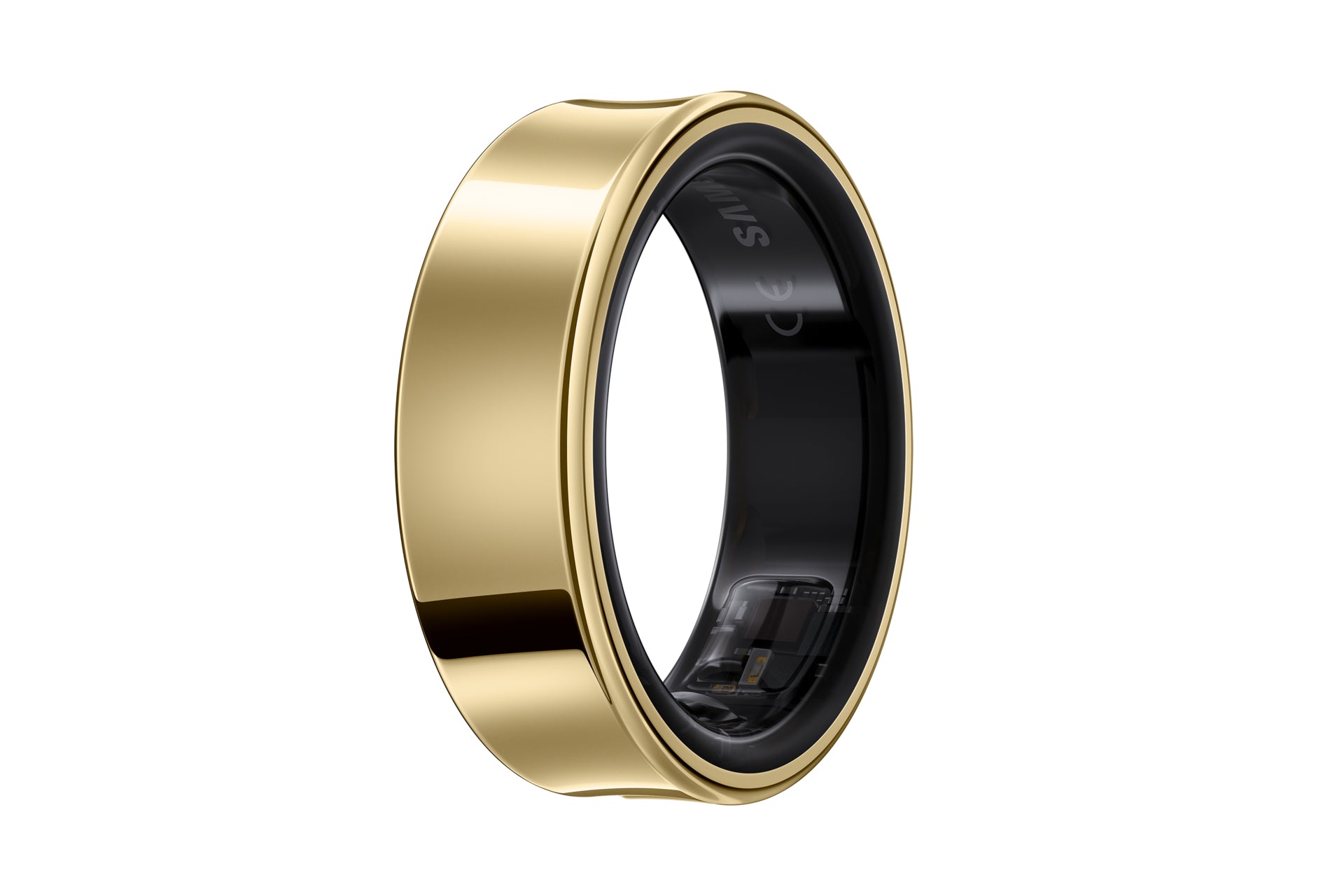 Samsung Galaxy Ring – Titan Gold, Ringgrösse 14, 100 m, für Android
