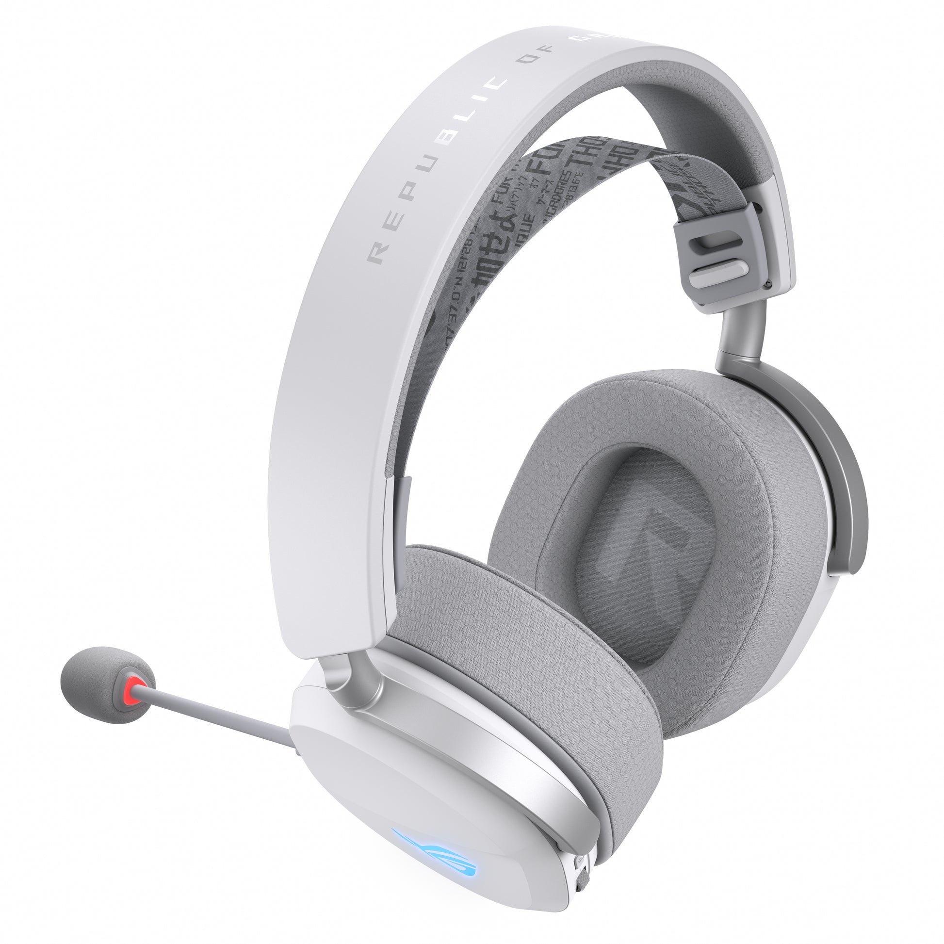 ASUS ROG Pelta – Wireless Gaming-Headset – Bluetooth, USB-C – Weiss