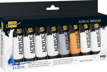 Kreul – Solo Goya – Acrylfarbe – Set, mehrfarbig, deckend, 20 ml, für Holz