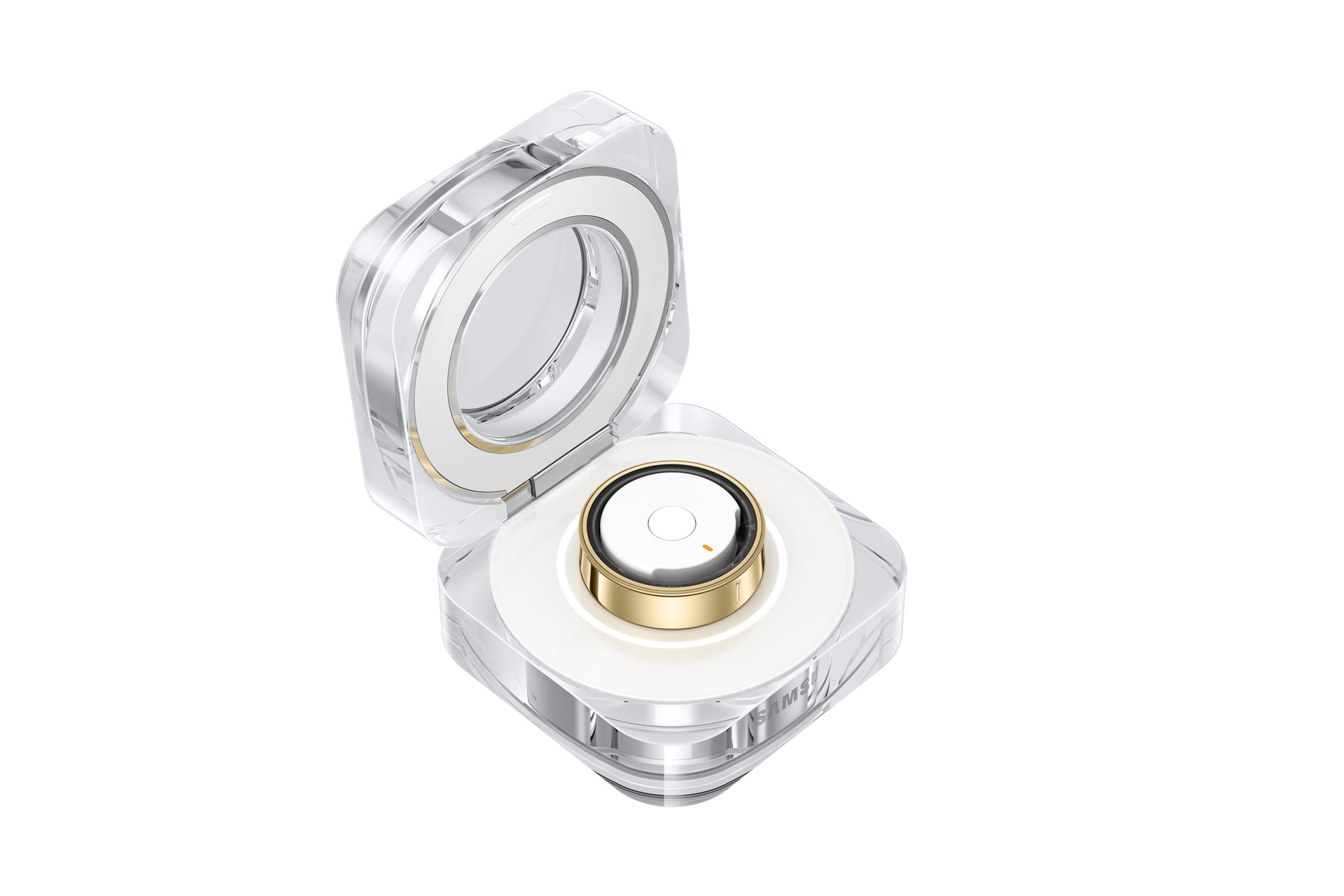 Samsung Galaxy Ring – Titan Gold, Ringgrösse 14, 100 m, für Android