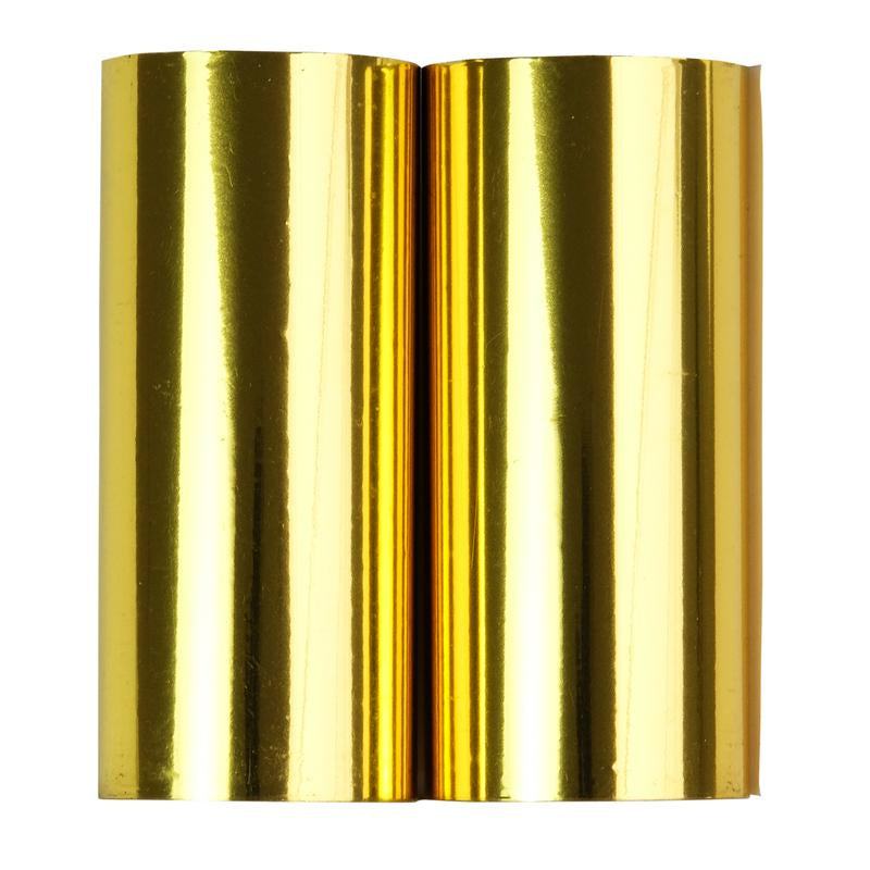 Silhouette Bastelfolie – 2 Stück – Gold – 76 mm × 10000 mm