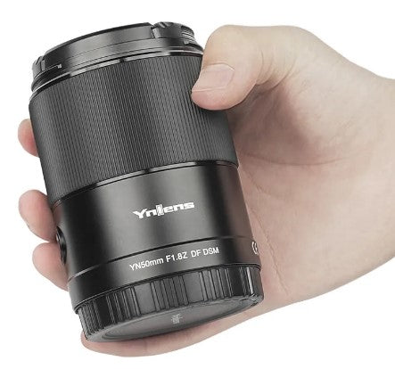 Yongnuo YN50mm F1.8Z DF DSM Objektiv – Nikon Z – 50 mm f/1.8 – für Z9, Z8, Z7II und andere