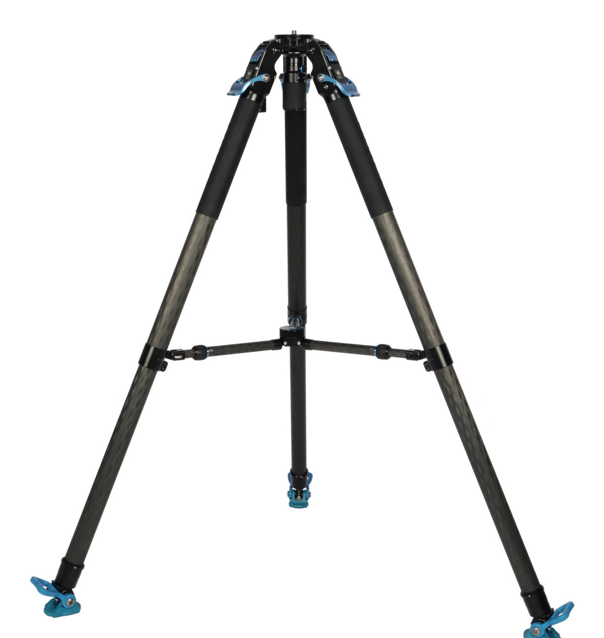 Sirui SVT75 Pro Videostativ – bis 153 cm, 25 kg Traglast, Kohlefaser, 75 cm zusammenklappbar – Schwarz