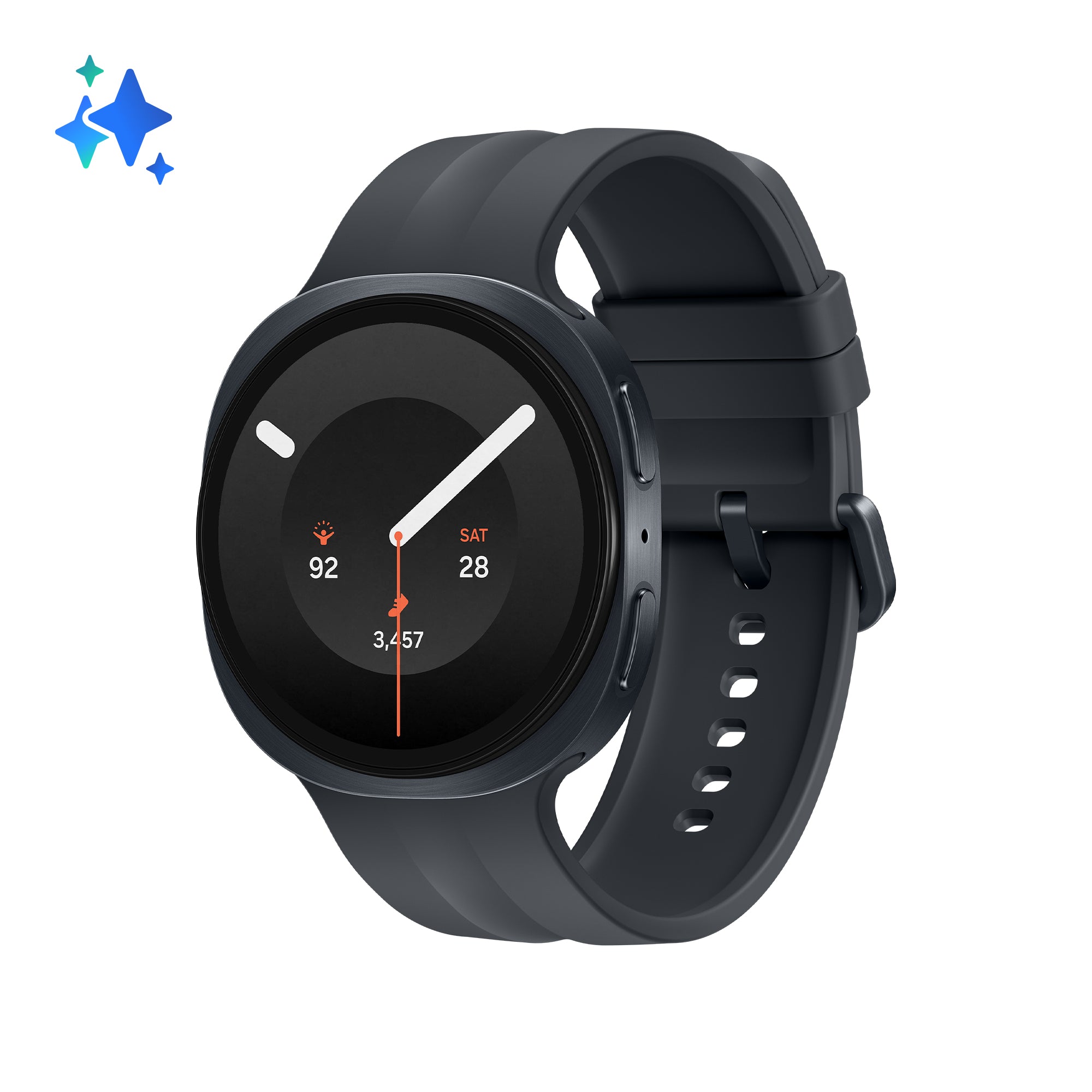 Samsung Galaxy Watch 9 44 mm GPS + Cellular – Aluminium Graphit, 50 m