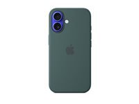 Apple Backcover – für Apple iPhone 16, MagSafe, Mikrofaser+Silikon, Seegrün