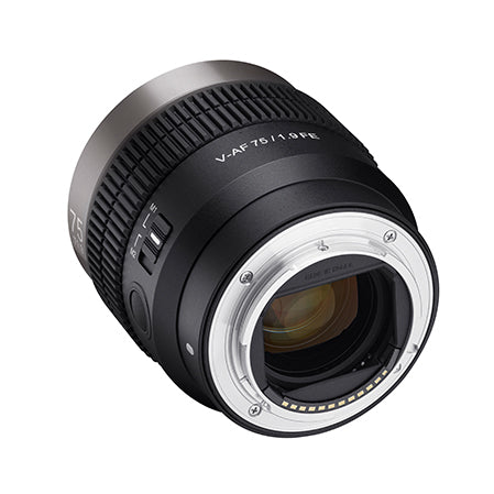Samyang V-AF 75 mm T1.9 Objektiv – für Sony E-Mount – Vollformat – Schwarz