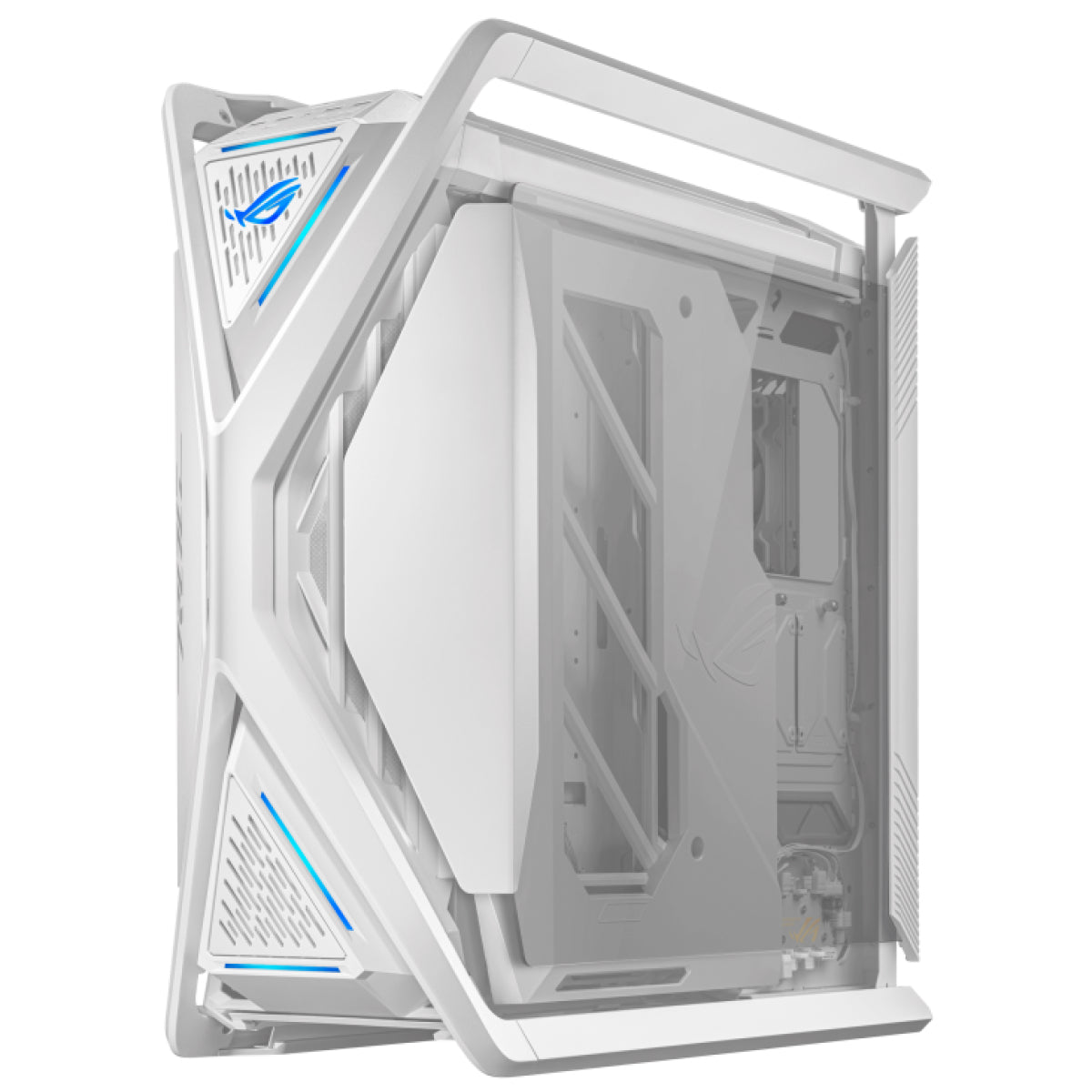ASUS GR701 ROG HYPERION – PC-Gehäuse – Weiss, E-ATX/ATX/mATX/Mini-ITX, 10 Lüfterplätze, 5×2,5", 2×3,5"