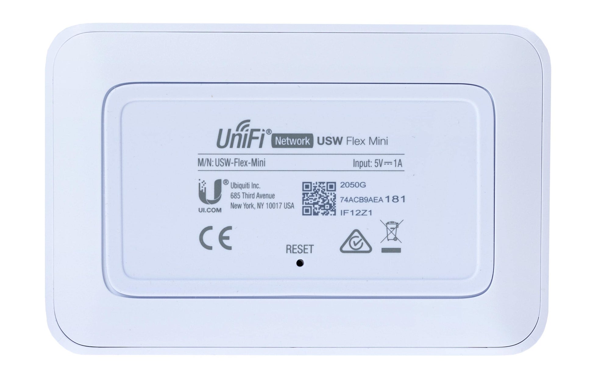 Ubiquiti Switch Flex Mini – Managed Switch – 5×GbE, PoE+