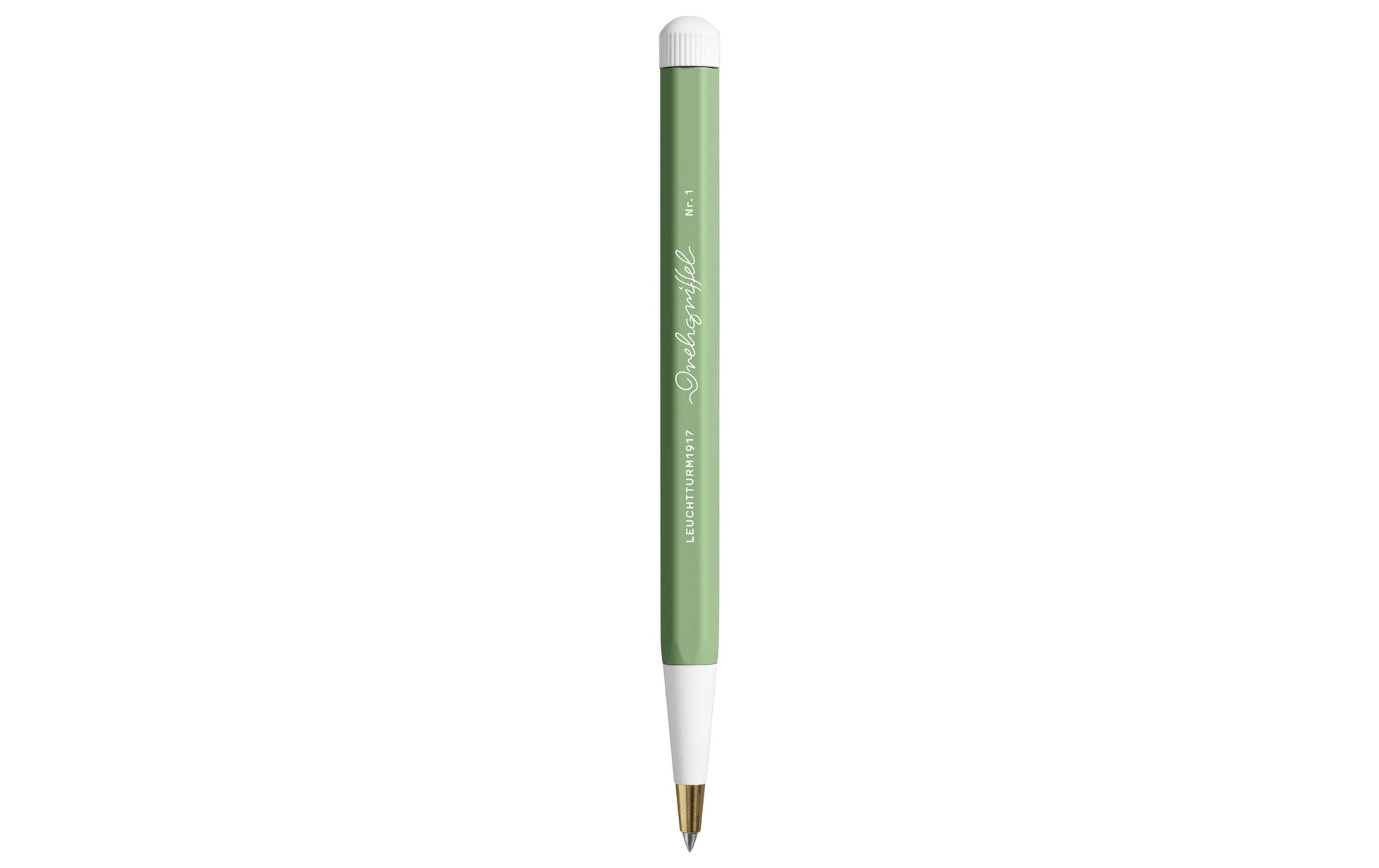 Leuchtturm Gelschreiber, Drehmechanik – Schwarz, Spitze 0,5 mm, dokumentenecht, nachfüllbar