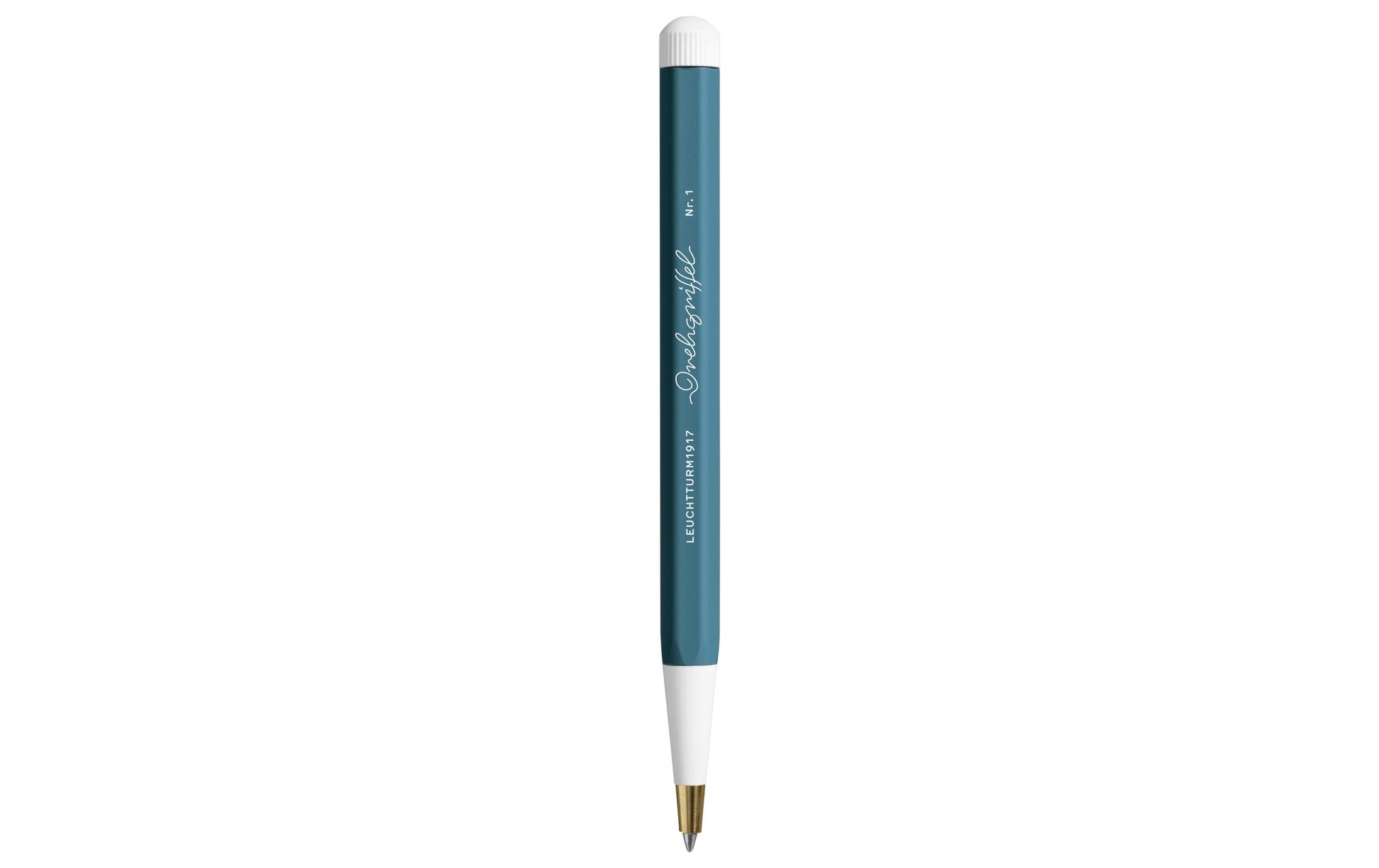 Leuchtturm Gelschreiber, Druckmechanik – Schwarz, Spitze 0,5 mm, dokumentenecht, nachfüllbar
