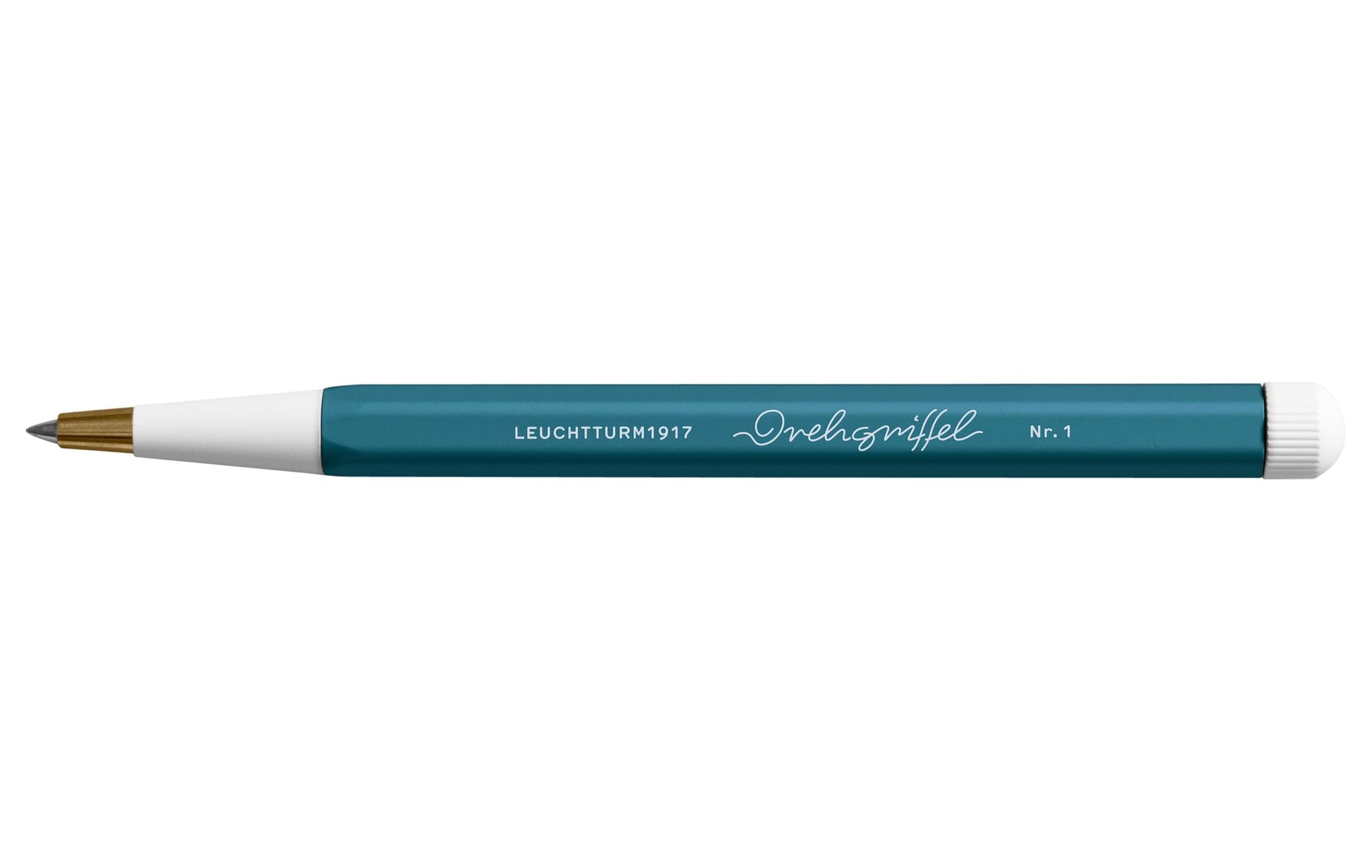 Leuchtturm Gelschreiber, Druckmechanik – Schwarz, Spitze 0,5 mm, dokumentenecht, nachfüllbar