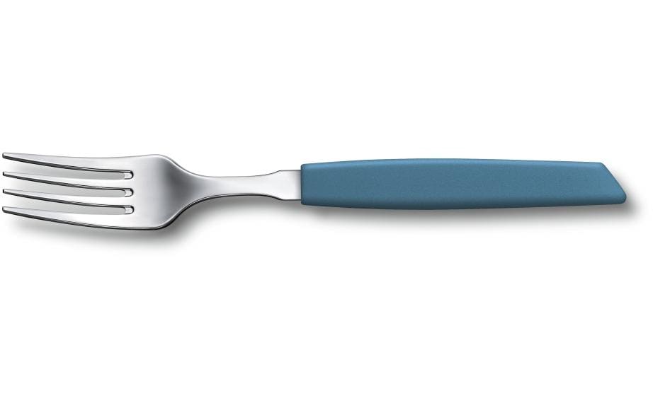 Victorinox Tafelgabel – 20,5 cm, Edelstahl, Kunststoffgriff, Blau, spülmaschinenfest