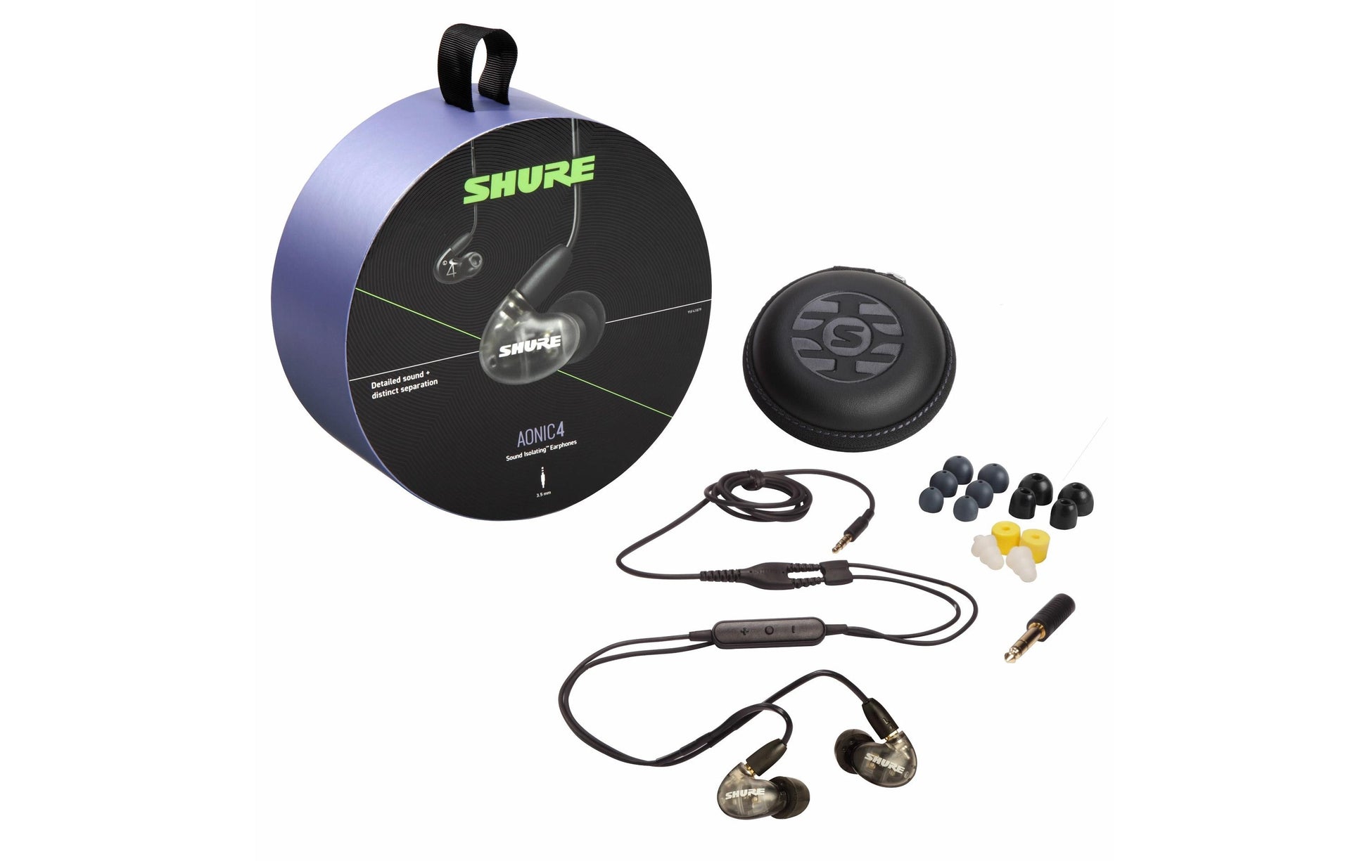 Shure SE42HYBKUNI-EFS – In-Ear Kopfhörer – kabelgebunden – schwarz
