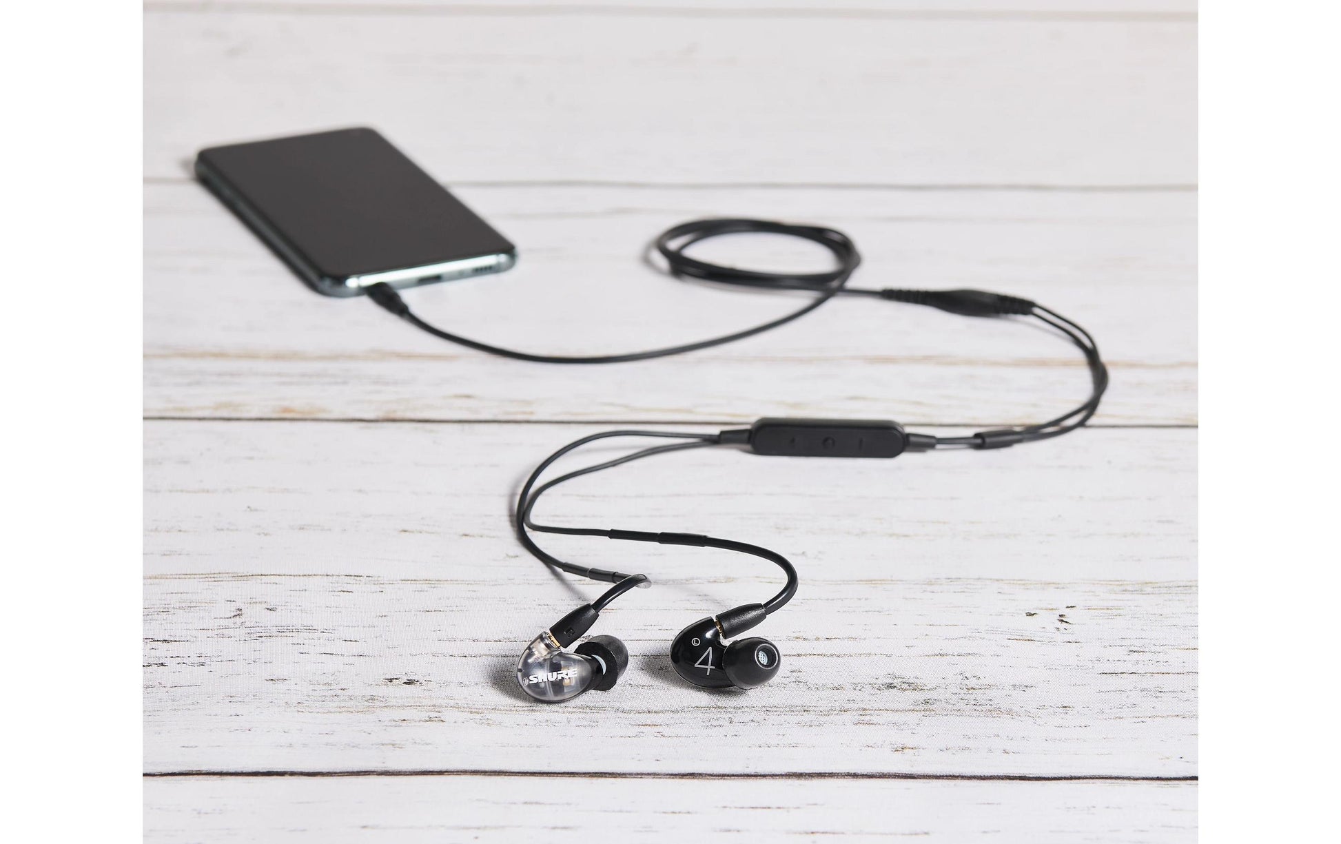 Shure SE42HYBKUNI-EFS – In-Ear Kopfhörer – kabelgebunden – schwarz