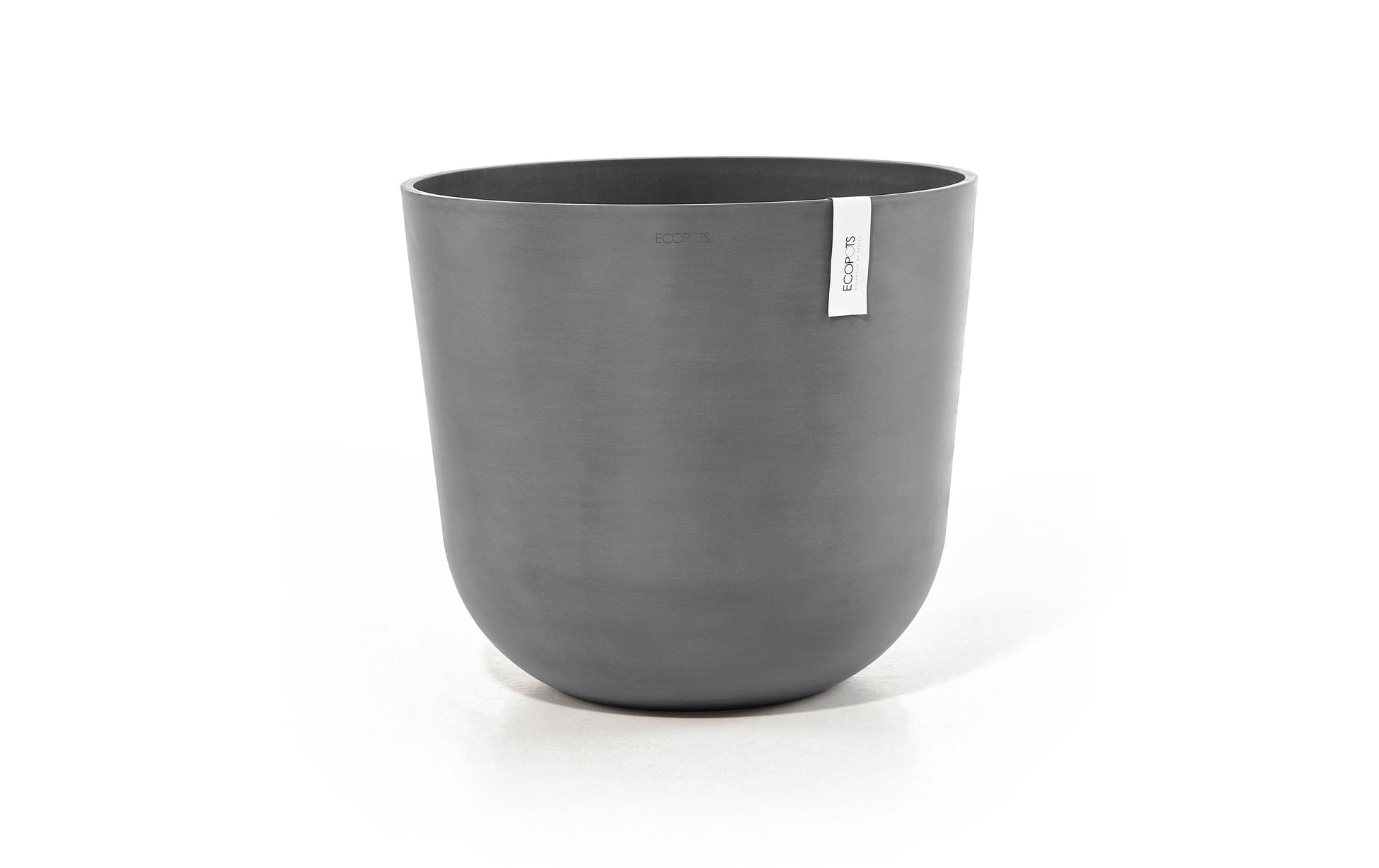 Permapack Oslo Pflanzentopf – Ø 55 × 47,9 cm – Kunststoff, Grau