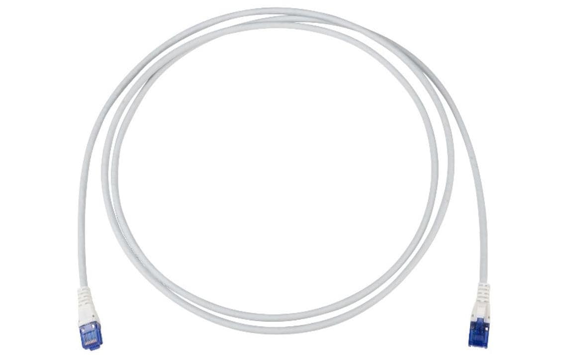 R&M Patchkabel – Cat 6 U/UTP, 10 m, Grau, LSZH, RJ-45