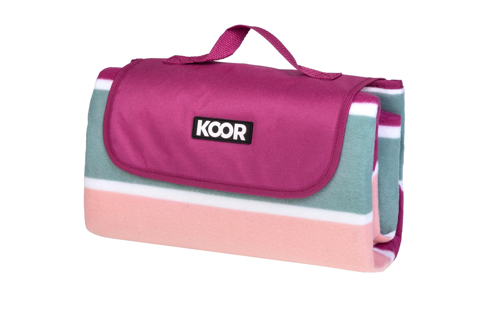 KOOR Lido Wohndecke – Mikropolyester, Rosa – 135 × 160 cm