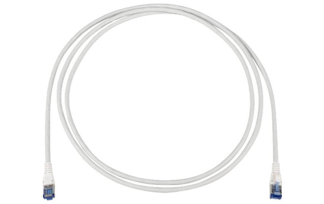 R&M Real10 Patchkabel – Cat6 S/FTP, 5 m, Grau, LSZH, RJ‑45